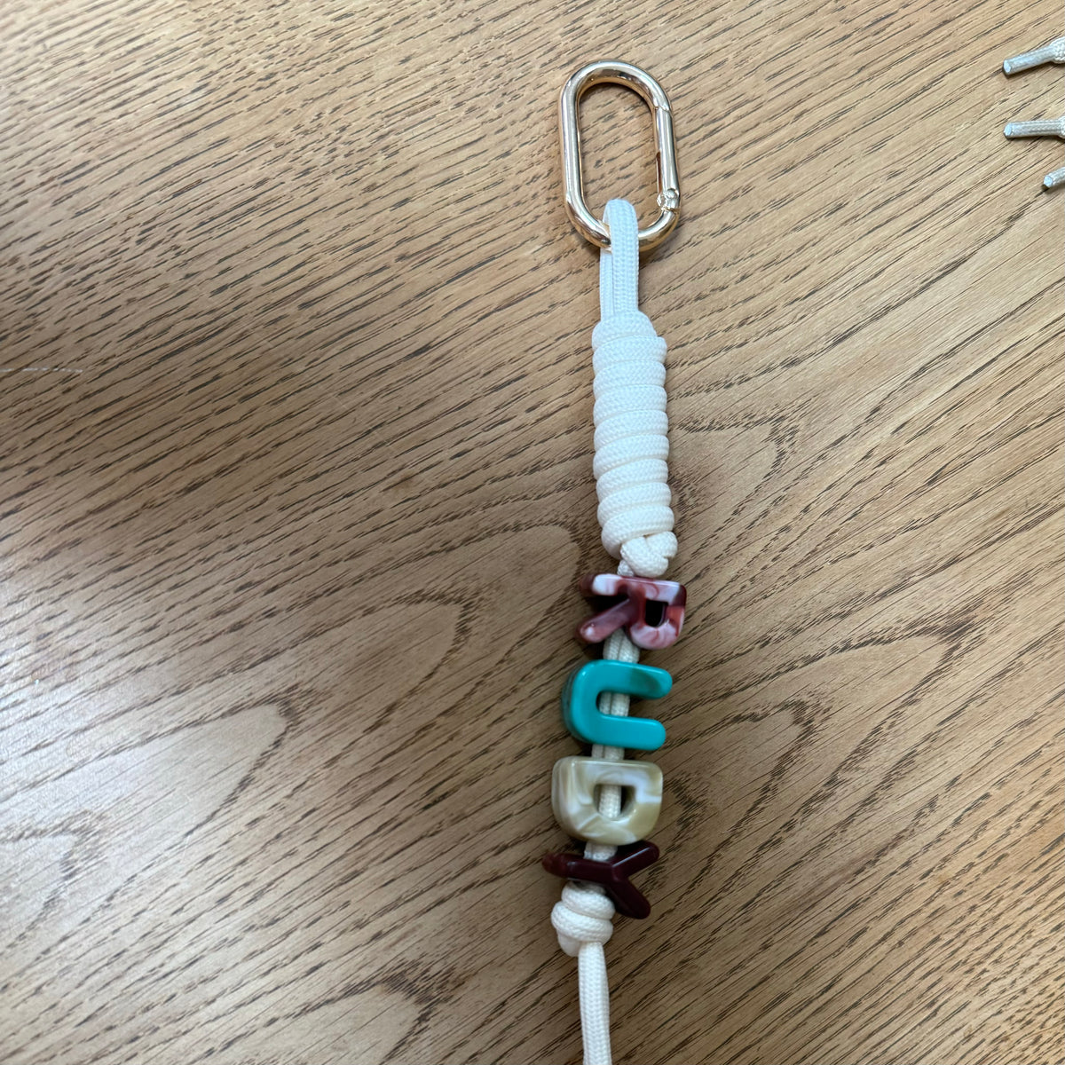 Single Personalised Keychain