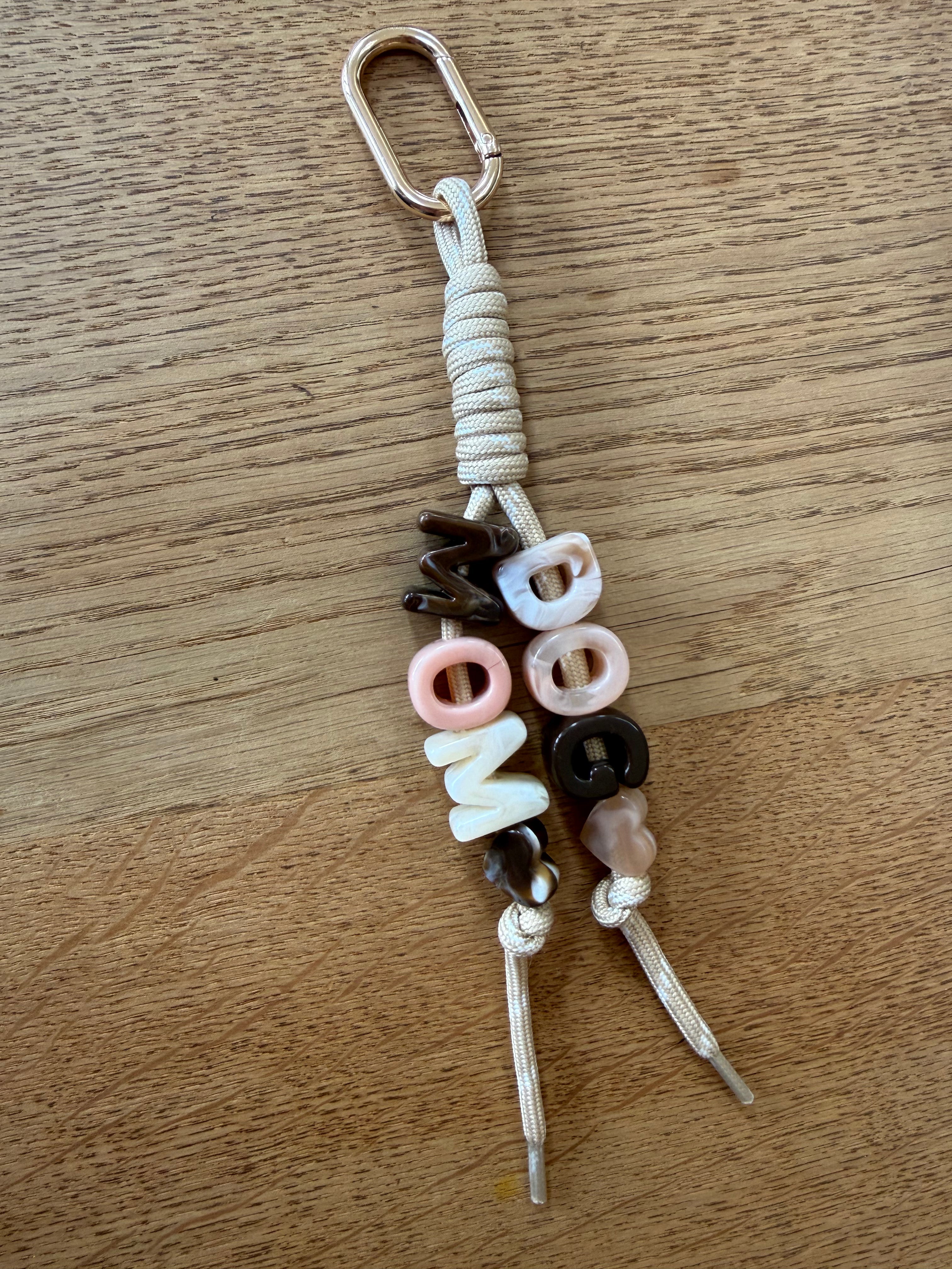 Double Personalised Keychain